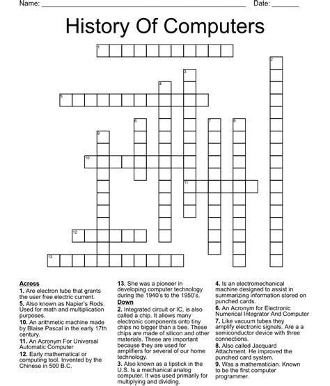 I Swear Crossword - May 20, 2011; LA Times Sunday - March 27, 2011; Washington Post - November 02, 2009; Netword - June 19, 2009; ... Found an answer for the clue Early computer that we don't have? Then please submit it to us so we can make the clue database even better!